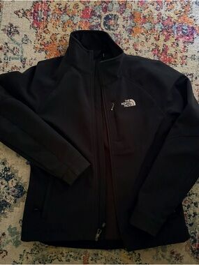The North Face women’s Black Softshell Jacket